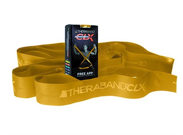 Thera-Band® CLX Band 22 m Maksimum - Gullfarget